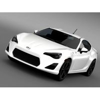 Scion FR S Monogram 2014 - 3D Car for Maya