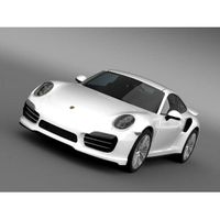 Porsche 911 Turbo 2014 - 3D Car for Maya