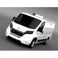 Peugeot Boxer Collection Services 2015 - 3D Car for Maya
