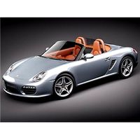 Porsche Boxster S 2010 3D Model
