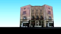 Building on Bibescu Voda Street, Bucharest