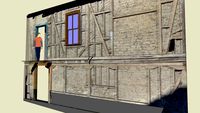 Cakirlar Konagi - South wall