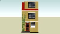 Narrow gap house