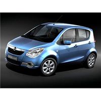 Opel Agila 2009 3D Model