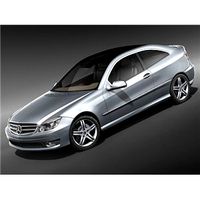 Mercedes CLC 2008 3D Model