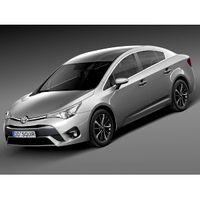 Toyota Avensis 2016 - 3D Model