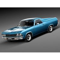 Chevrolet El Camino SS 1969 - 3D Model
