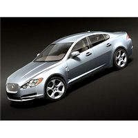 Jaguar XF 3D Model
