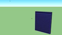 Wall Louver Model E2DS by Architectural Louvers