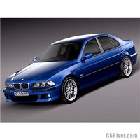 BMW M5 e39 2001 - 3D Model