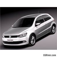 Volkswagen Gol 2013 - 3D Model