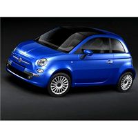 Fiat 500 3D Model