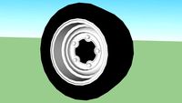 old vw wheel