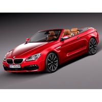 BMW 6-Series Convertible 2015 - 3D Model