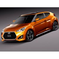 Hyundai Veloster 2016 - 3D Model