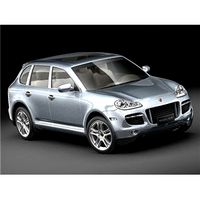 Porsche Cayenne 2008 3D Model