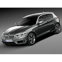 BMW 1-series 3door 2016 - 3D Model