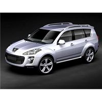Peugeot 4007 3D Model