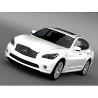 Nissan Fuga (Y51) - 3D Car for Maya