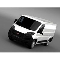 Fiat Ducato Van L2H1 2014 - 3D Car for Maya
