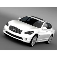 Infiniti Q70 Hybrid (Y51) 2014 - 3D Car for Maya