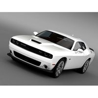 Dodge Challenger SRT LC 2015 - 3D Car for Maya