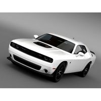 Dodge Challenger 392 HEMI Scat Pack Shaker LC 2015 - 3D Car for Maya