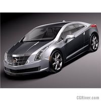 Cadillac ELR 2014 - 3D Model