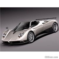 Pagani Zonda F 2005 - 3D Model