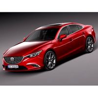 Mazda 6 sedan 2016 - 3D Model