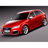 Audi RS3 Sportback 2016 - 3D Model