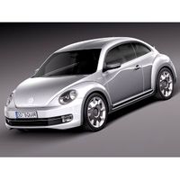 Volkswagen iBeetle 2015 - 3D Model