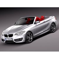 BMW 2-Series Convertible 2015 - 3D Model