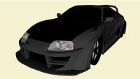 Tuned Toyota Supra RZ