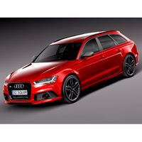 Audi RS6 Avant 2015 - 3D Model