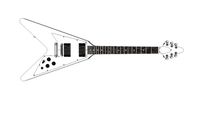James Hetfield Flying V