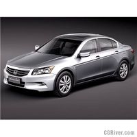 Honda Accord USA sedan 2011 - 3D Model
