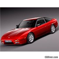 Nissan 240 SX silvia S13 1989 ~ 1994 - 3D Model