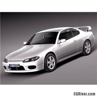 Nissan 240 sx Silvia S15 1999 ~ 2002 - 3D Model