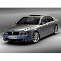 BMW 7 e66 Luxury Sedan 3D Model