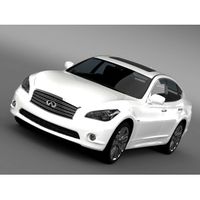 Infiniti M37 (Y51) 2013- 3D Car for Maya