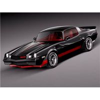 Chevrolet Camaro 1980 Z28 3D Model