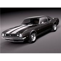 Chevrolet Camaro 1967 Z28 3D Model