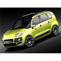Citroen C3 Picasso 2009 3D Model