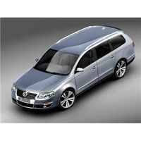Volkswagen Passat 2006 wagon 3D Model