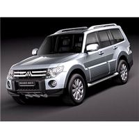 Mitsubishi Pajero 2008 SUV 3D Model