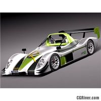 Radical SR8 2012 race car - 3D Model