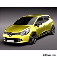 Renault Clio 2013 - 3D Model