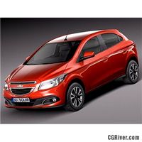 Chevrolet Onix 2013 - 3D Model