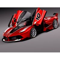 Ferrari FXX K 2015 Open Doors - 3D Model